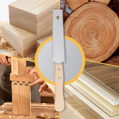 Compact Double-Edge Woodworking Saw