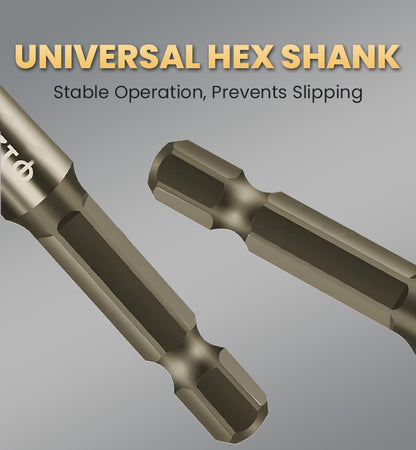 4-Flute Serrated Eccentric Drill Bit Kit
