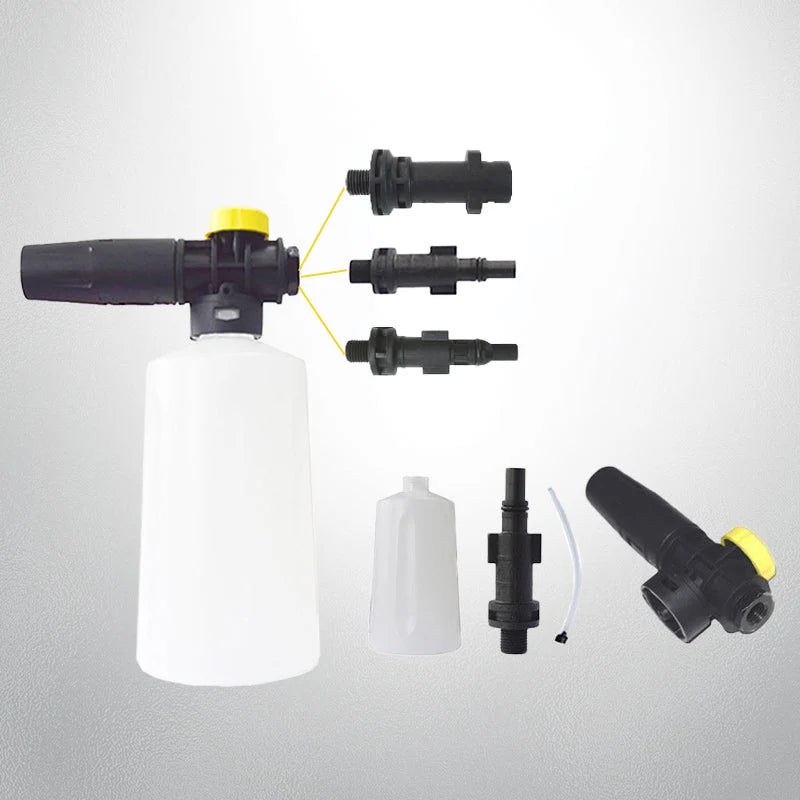 Adjustable Foam Sprayer with Pressure Washer Connector
