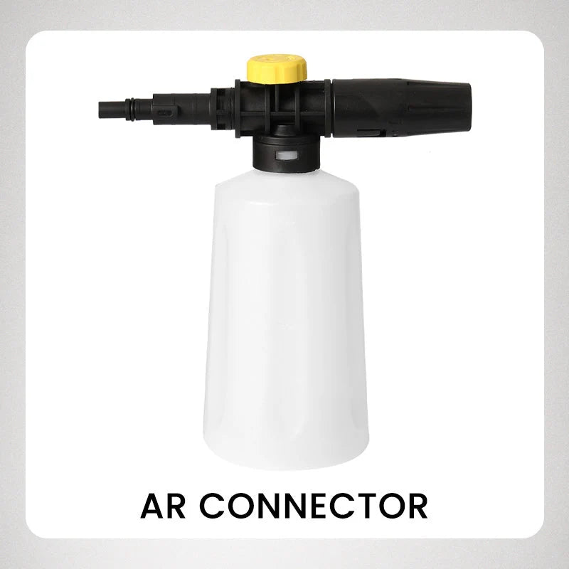 Adjustable Foam Sprayer with Pressure Washer Connector
