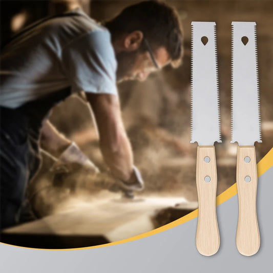 Compact Double-Edge Woodworking Saw