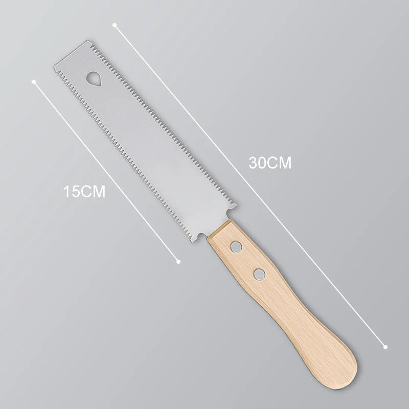 Compact Double-Edge Woodworking Saw