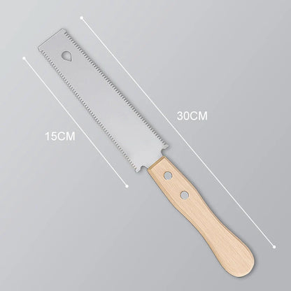 Compact Double-Edge Woodworking Saw