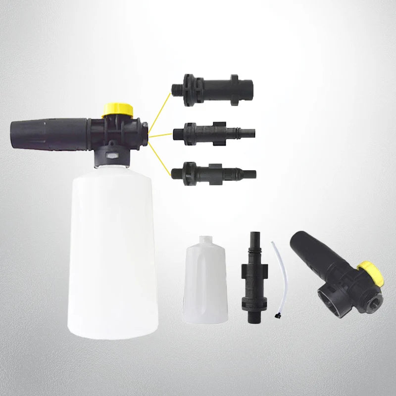 Adjustable Foam Sprayer with Pressure Washer Connector