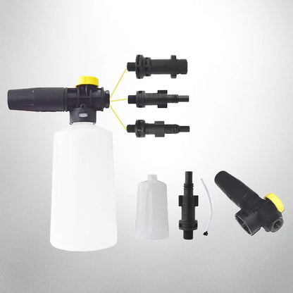 Adjustable Foam Sprayer with Pressure Washer Connector