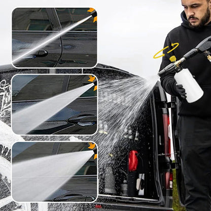 Adjustable Foam Sprayer with Pressure Washer Connector