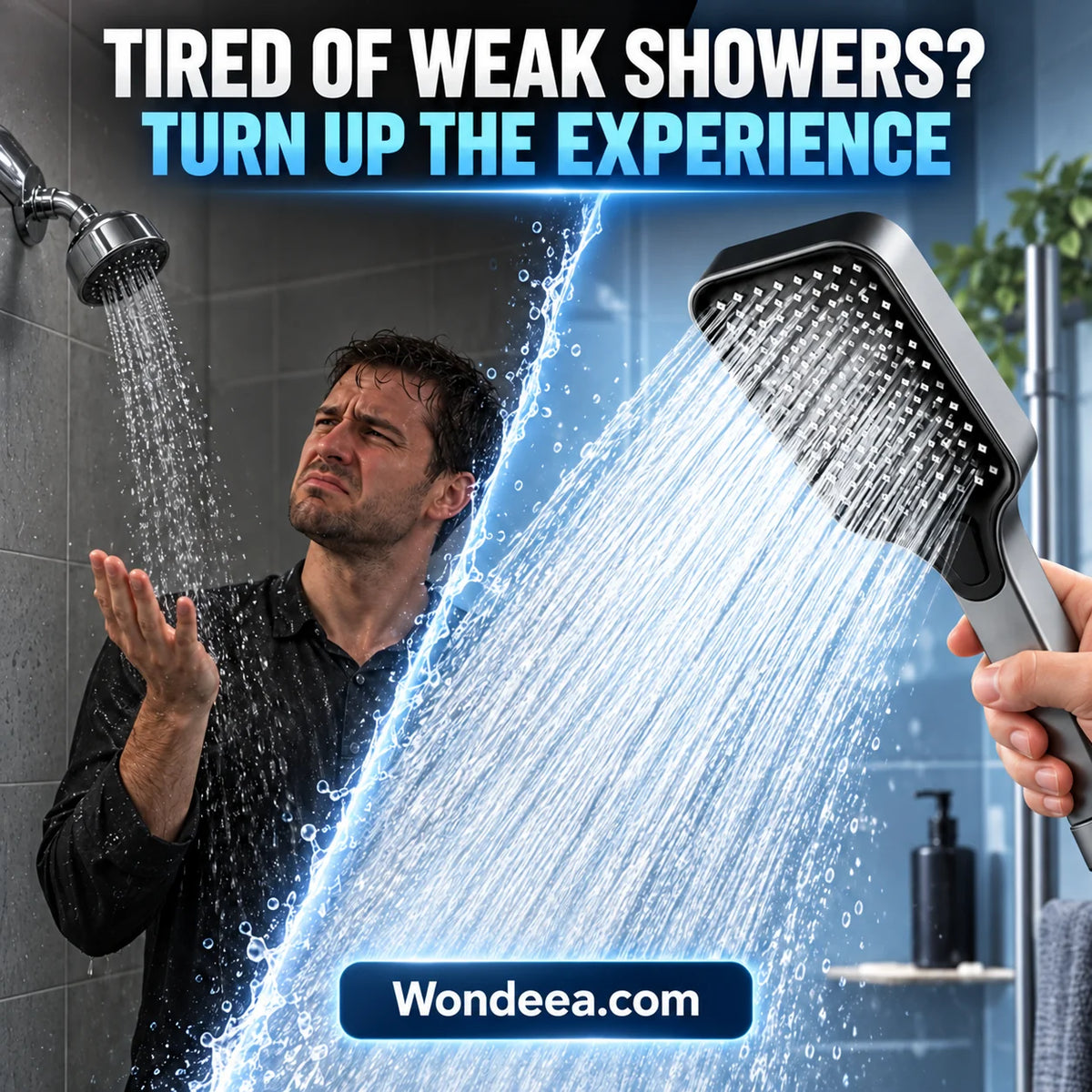4-Mode Shower Head