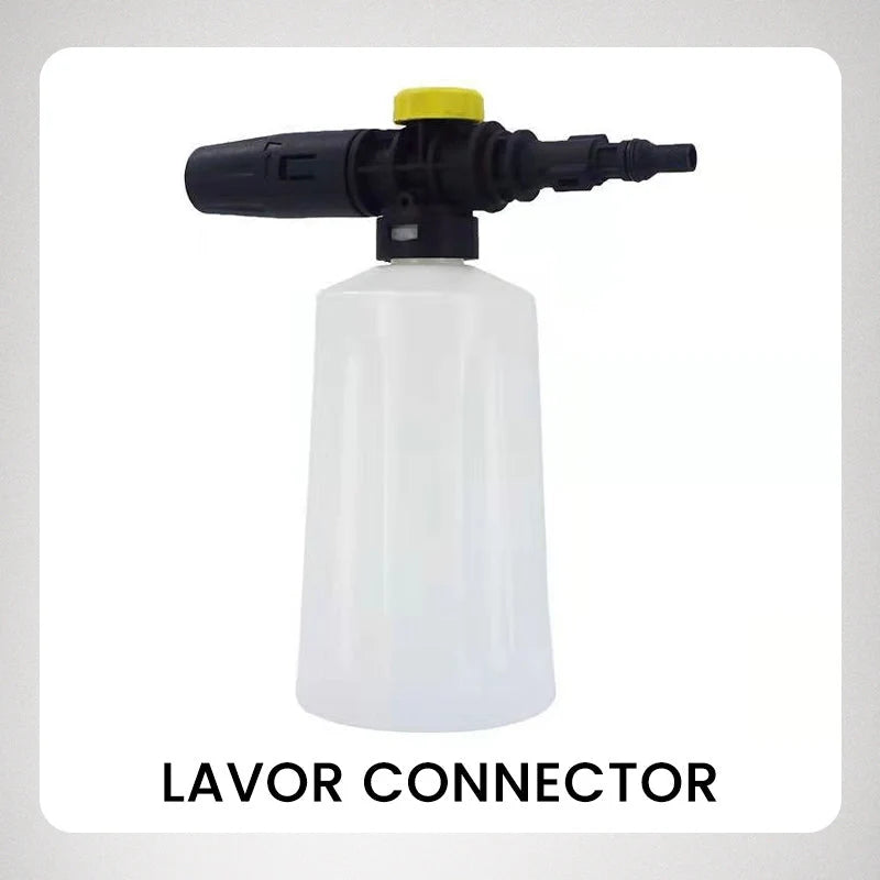 Adjustable Foam Sprayer with Pressure Washer Connector