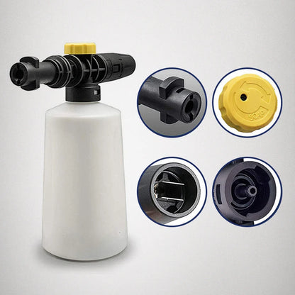 Adjustable Foam Sprayer with Pressure Washer Connector