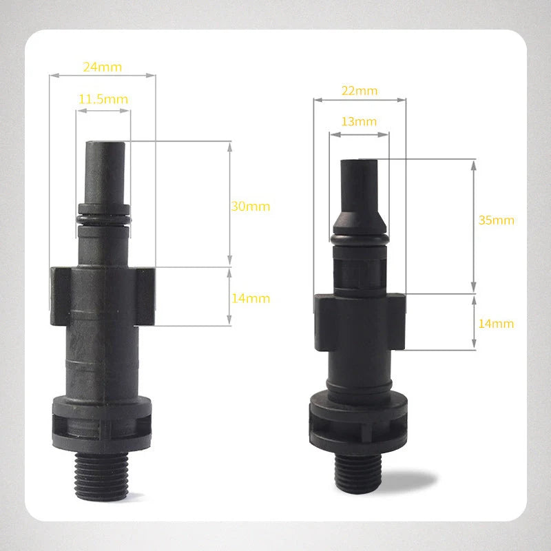 Adjustable Foam Sprayer with Pressure Washer Connector