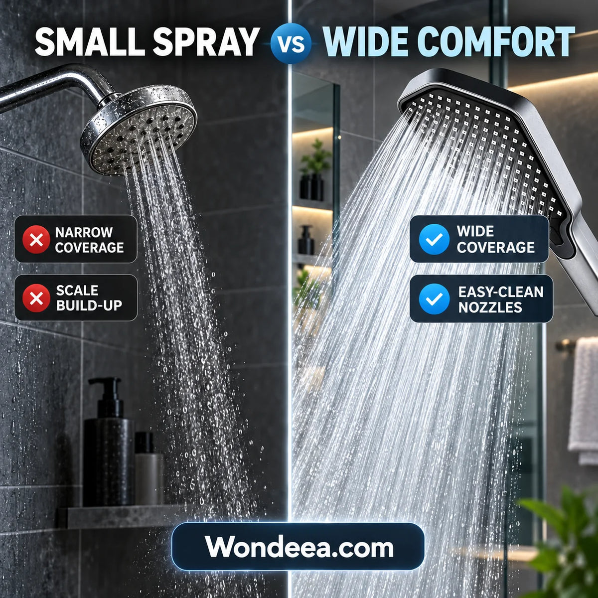4-Mode Shower Head