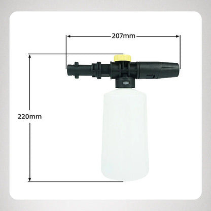 Adjustable Foam Sprayer with Pressure Washer Connector