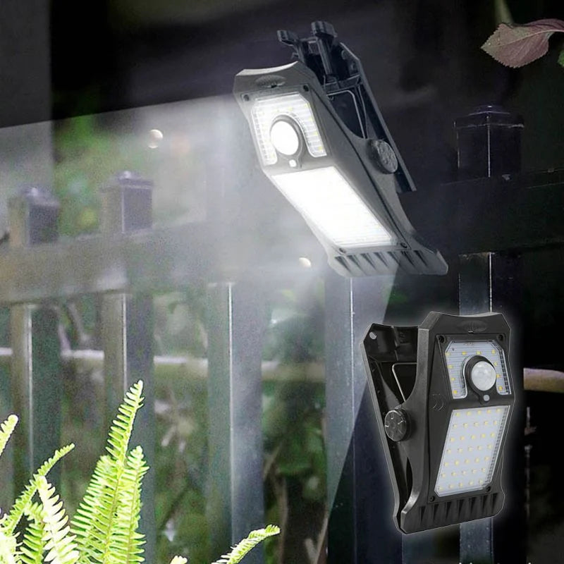 Solar Motion Sensor Clip Light