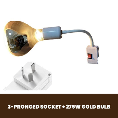 Bath Light Socket with Switch